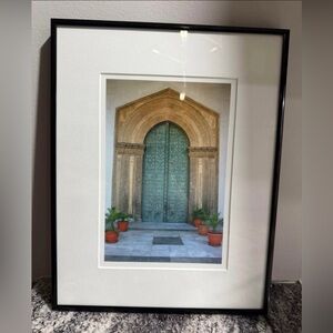 “Cathedral Door” Framed picture by Robert Morris